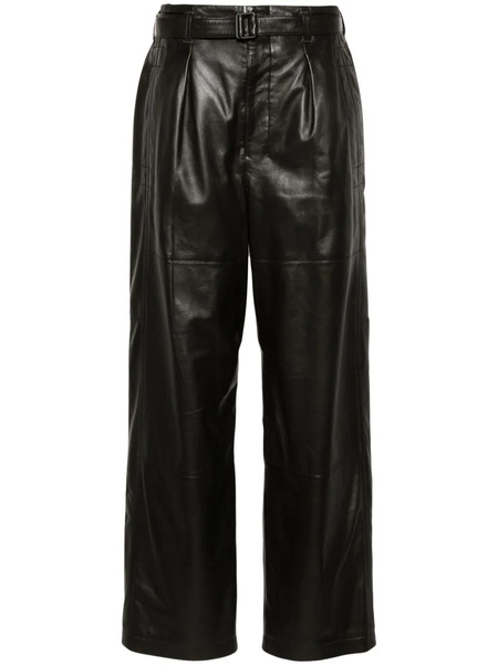  Lemaire Belted Pants - Brown 