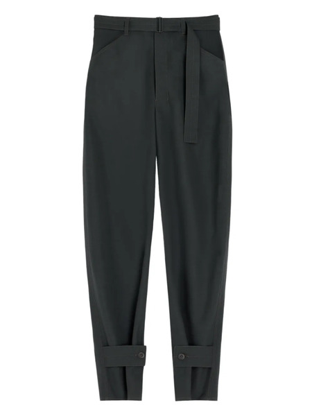  Lemaire Belted Trousers - Grey 