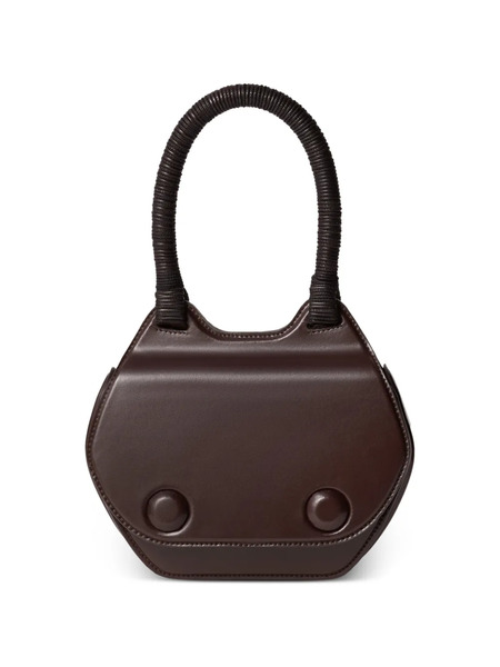  Lemaire Braided-handle Tote Bag - Brown 