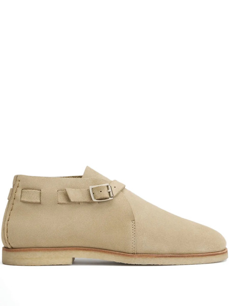  Lemaire Buckle-strap Slippers - Neutrals 