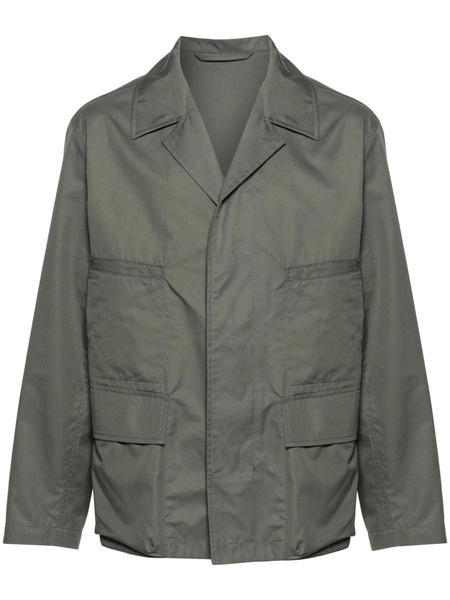  Lemaire Button-down Cargo Jacket - Grey 