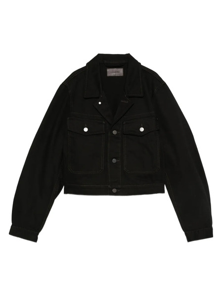  Lemaire Button-fastening Flap-pocket Jacket - Black 