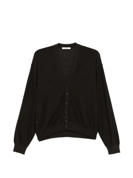  Lemaire Buttoned Cardigan - Brown 