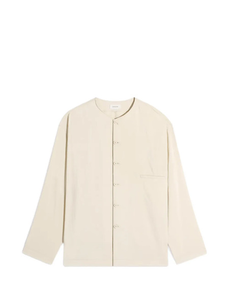  Lemaire Buttoned Pocket Shirt - Neutrals 