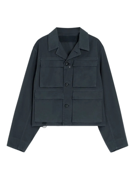  Lemaire Buttoned Pocket Utility Jacket - Grey 