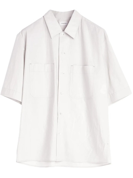  Lemaire Convertible Shirt - Neutrals 