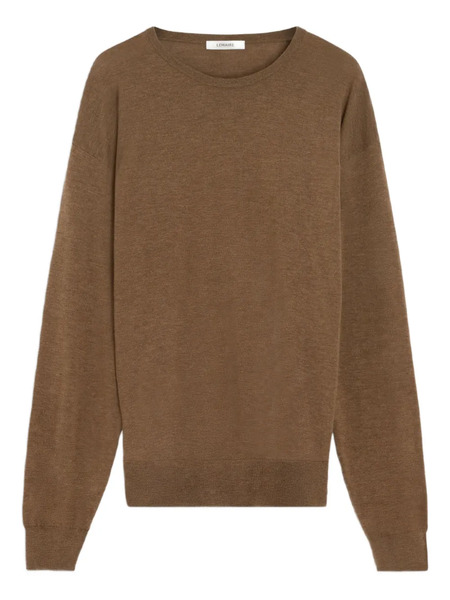  Lemaire Crew-neck Wool Sweater - Brown 