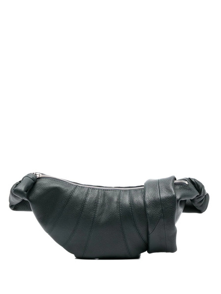  Lemaire Croissant Leather Shoulder Bag - Green 