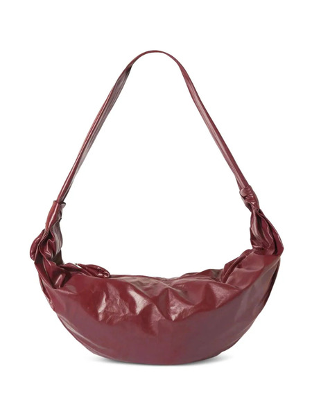  Lemaire Croissant Leather Shoulder Bag - Red 