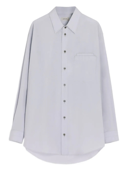  Lemaire Double Pocket Shirt - Purple 