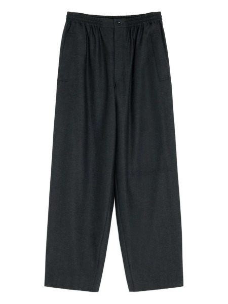  Lemaire Elasticated-waist Trousers - Grey 
