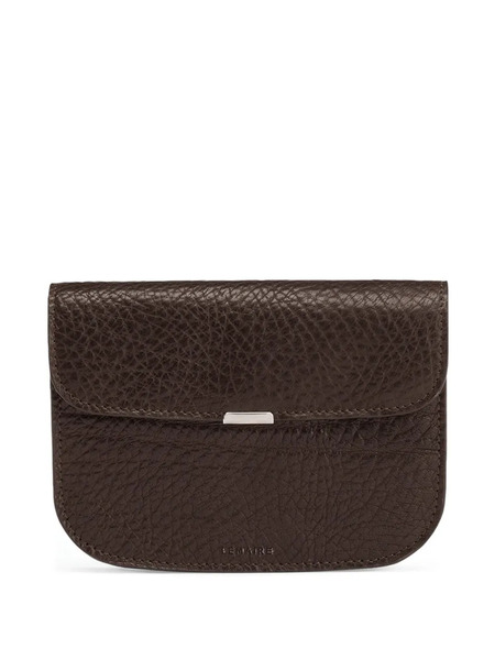  Lemaire Grained-leather Wallet - Brown 