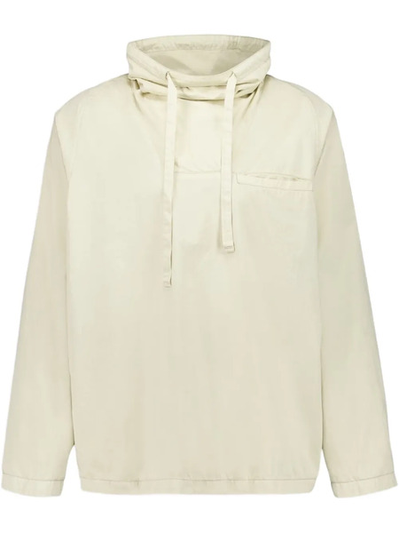  Lemaire Hooded Pullover Top - Neutrals 