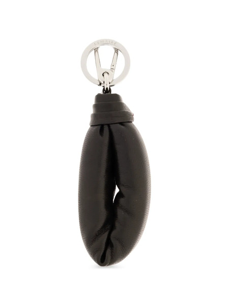  Lemaire Knotted Keyring - Black 