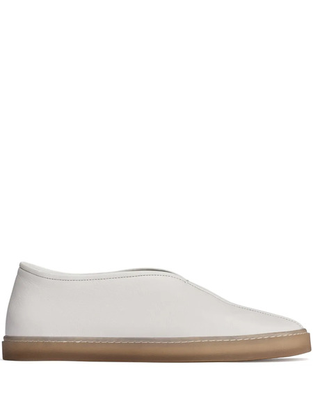  Lemaire Linoleum Piped Sneakers - White 