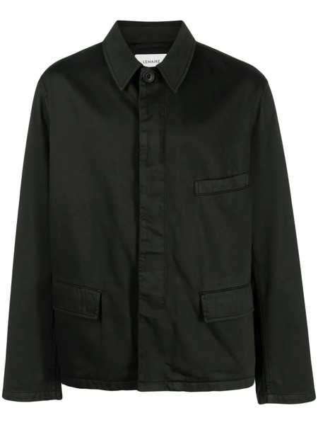  Lemaire Long-sleeve Shirt Jacket - Green 