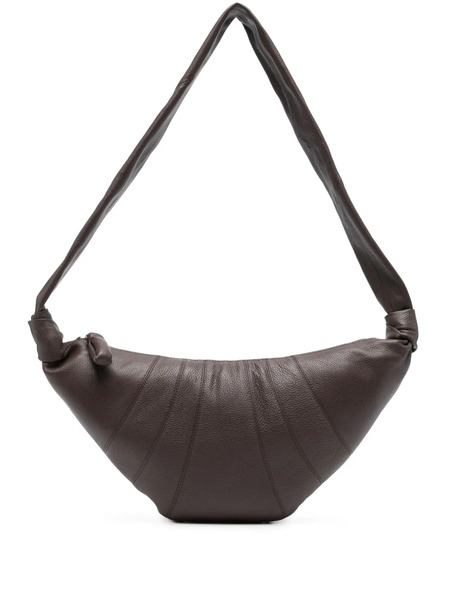  Lemaire Medium Croissant Leather Bag - Brown 
