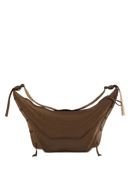  Lemaire Medium Soft Game Quilted Tote Bag - Brown 