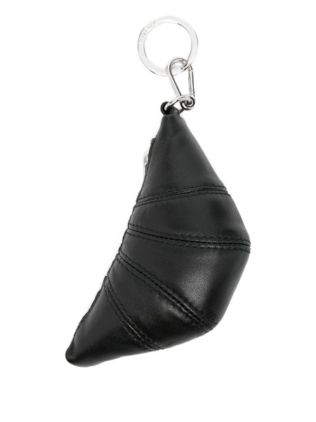  Lemaire Mini Croissant Keyring - Black 