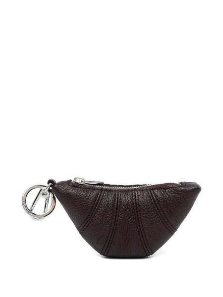  Lemaire Mini Croissant Keyring - Brown 