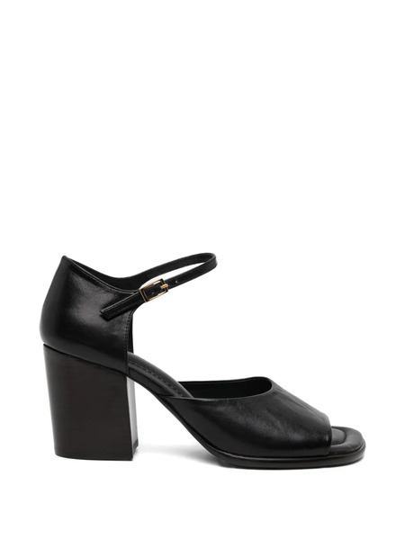  Lemaire 80mm Square Heedled Sandals - Black 