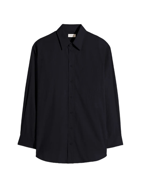  Lemaire Patch-pocket Shirt - Black 