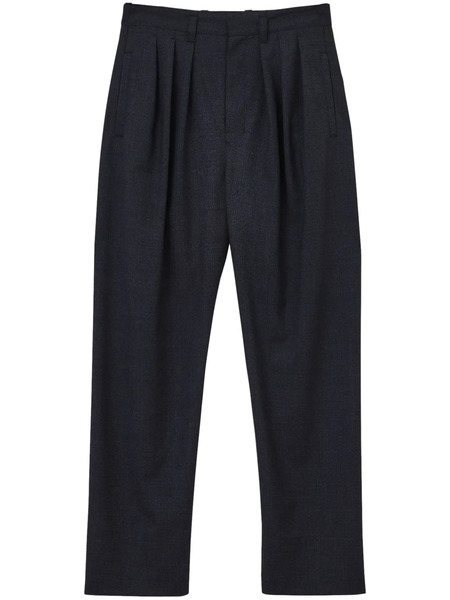  Lemaire Pleated Tailored Trousers - Blue 