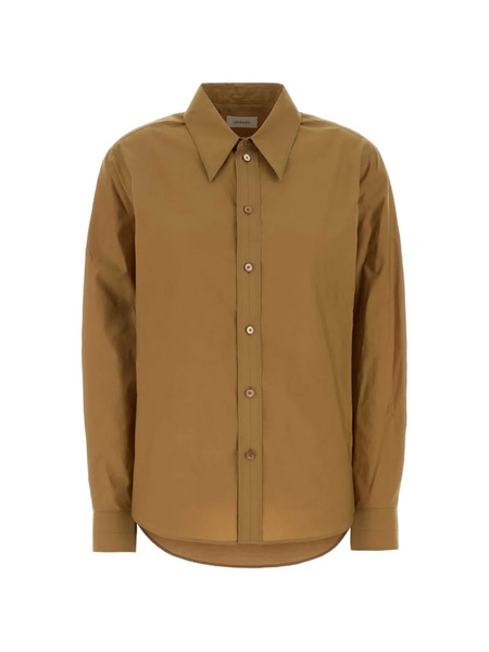  Lemaire Pointed Collar Shirt - Neutrals 