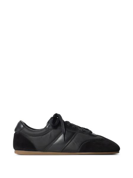 Lemaire Quilted Soft Sneakers - Black 