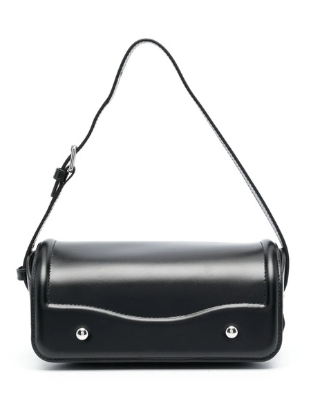  Lemaire Ransel Leather Shoulder Bag - Black 
