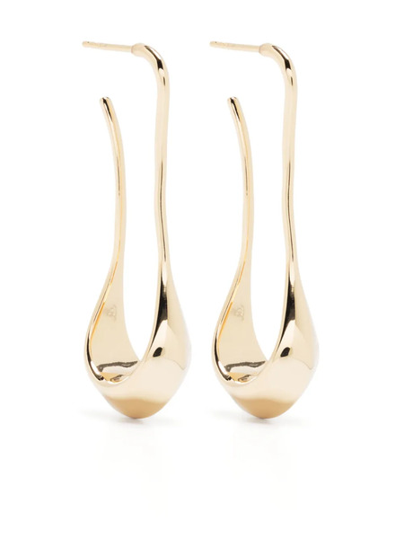  Lemaire Short Drop Earrings - Gold 