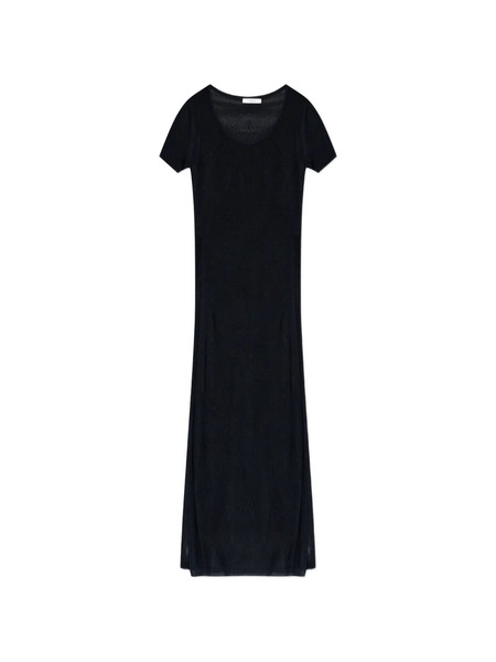  Lemaire Side-slit T-shirt - Black 