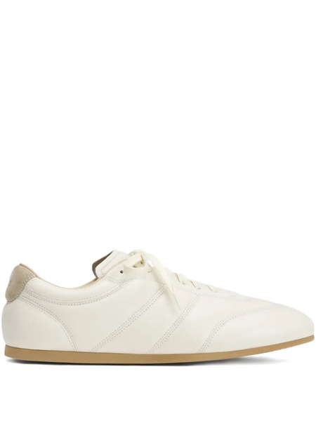  Lemaire Soft Runner Panelled Leather Sneakers - White 