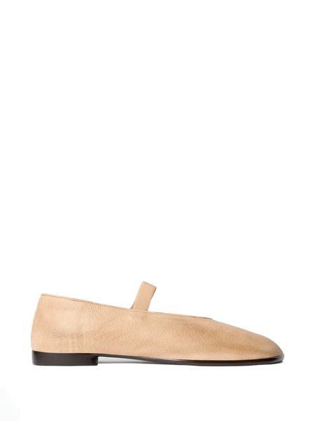  Lemaire Square-toe Ballet Flats - Neutrals 