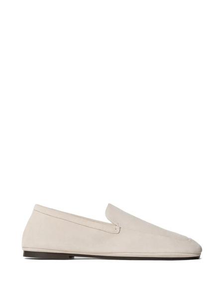  Lemaire Suede Loafers - Neutrals 
