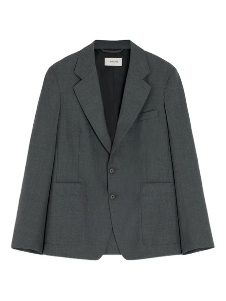  Lemaire Tailored Twill Blazer - Grey 