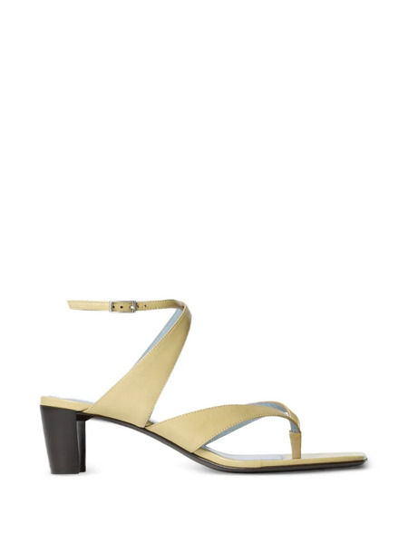  Lemaire Thong Heeled Sandals - Yellow 