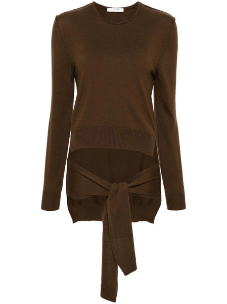  Lemaire Trompe L'oeil Sweater - Brown 