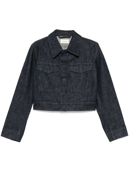  Lemaire Two Pocket Cropped Jacket - Blue 