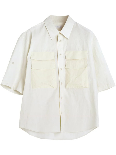  Lemaire Utility Shirt - White 