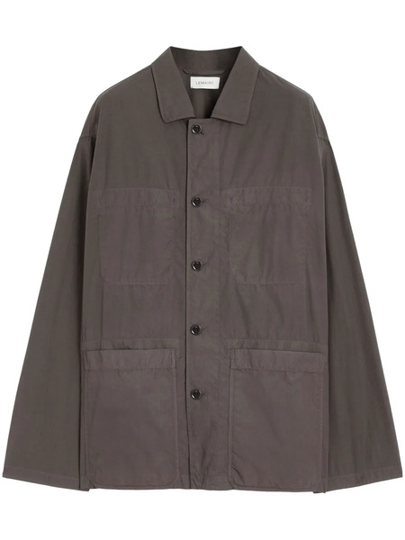  Lemaire Workwear Shirt Jacket - Brown 