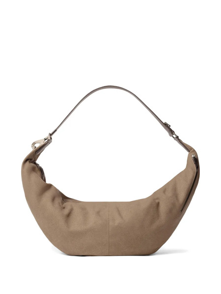  Lemaire Xl Quiver Clip Shoulder Bag - Neutrals 