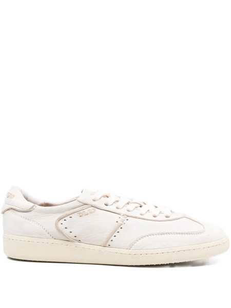  Lemargo Perforated-leather Lace-up Sneakers - White 