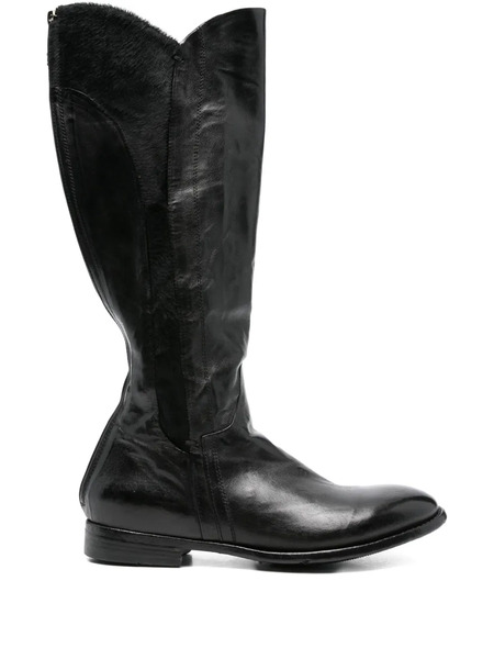 Lemargo Zipped Knee Boots - Black 