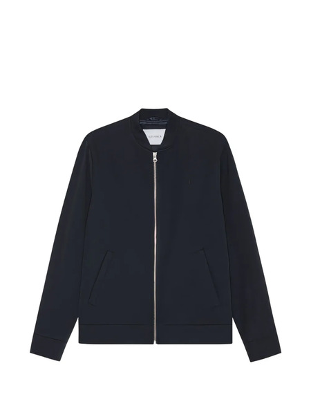 Les Deux Como Embroidered-logo Bomber Jacket - Blue 