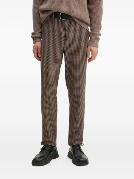  Les Deux Houndstooth-pattern Trousers - Brown 