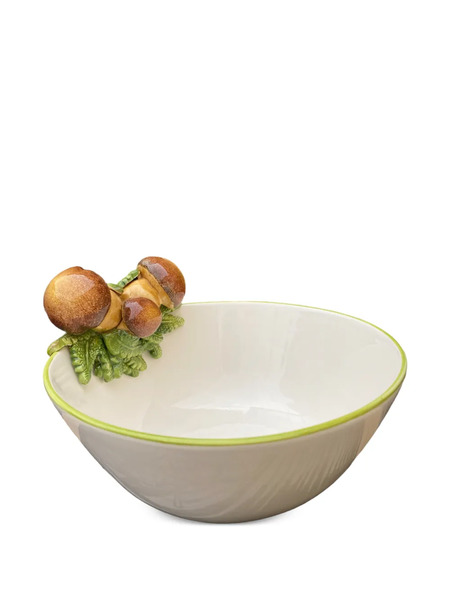  Les-ottomans Hand-painted Ceramic Bowl - Neutrals 