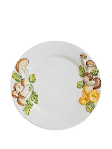  Les-ottomans Hand-painted Ceramic Underplate - White 