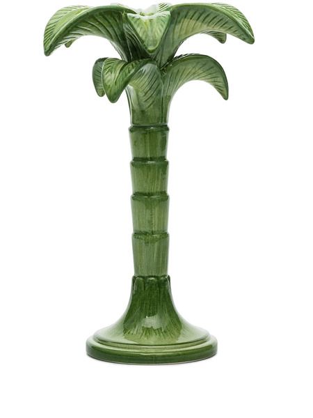  Les-ottomans Palm Tree Medium Candle Holder - Green 