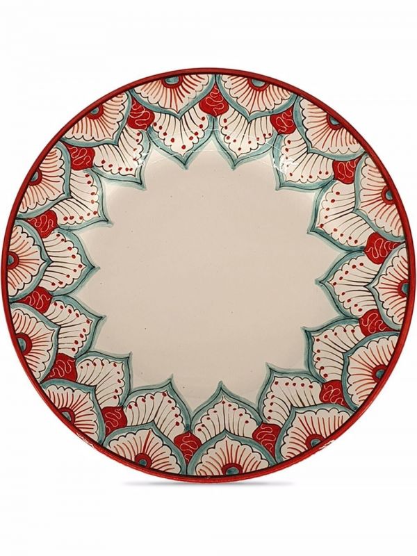  Les-ottomans Peacock Dessert Plate - Multicolour 